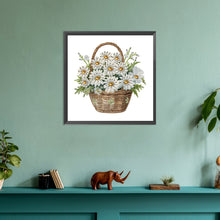 Load image into Gallery viewer, Diamond Painting - Partial Special Shaped - flower basket (30*30CM)
