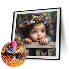 Load image into Gallery viewer, Diamond Painting - Full Round - Big-eyed doll (30*30CM)
