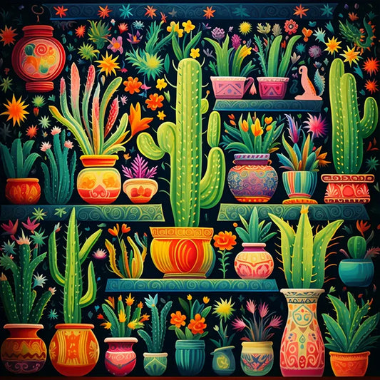 Diamond Painting - Full Round - color house (40*40CM)