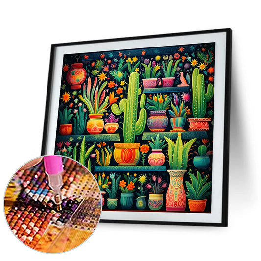 Diamond Painting - Full Round - color house (40*40CM)