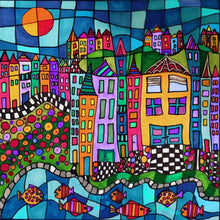 Load image into Gallery viewer, Diamond Painting - Full Round - color house (40*40CM)
