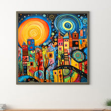 Load image into Gallery viewer, Diamond Painting - Full Round - color house (30*30CM)
