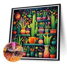 Load image into Gallery viewer, Diamond Painting - Full Round - color cactus (30*30CM)
