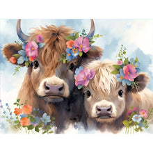 Load image into Gallery viewer, Diamond Painting - Full Round - yak (40*30CM)
