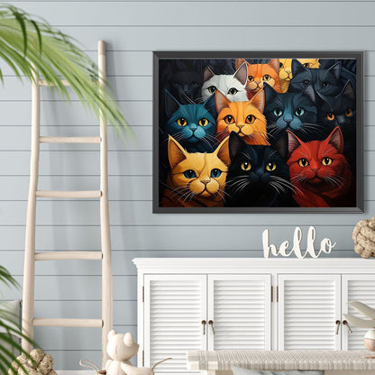 Diamond Painting - Full Round - cat (40*30CM)