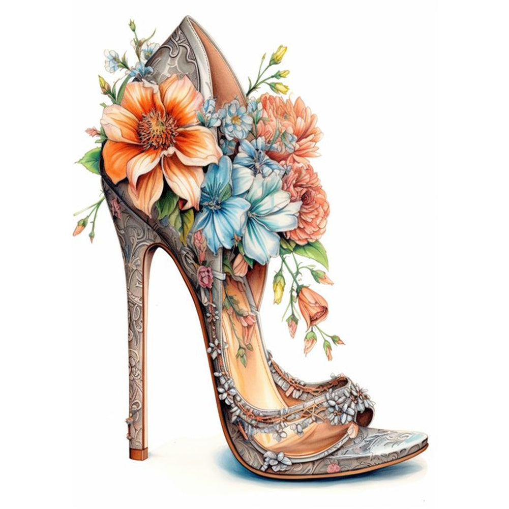 Diamond Painting - Full Round - High heel (30*40CM)