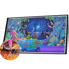 Load image into Gallery viewer, Diamond Painting - Full Round - psychedelic forest (40*30CM)
