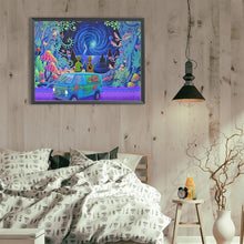 Load image into Gallery viewer, Diamond Painting - Full Round - psychedelic forest (40*30CM)
