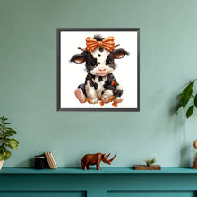 Load image into Gallery viewer, Diamond Painting - Full Round - dairy cow (30*30CM)
