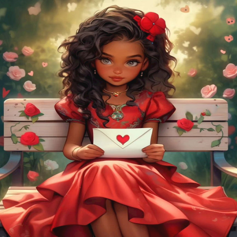 Diamond Painting - Full Square - love letter (30*40CM)