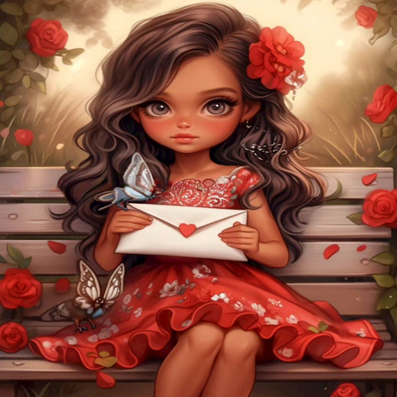 Diamond Painting - Full Square - love letter (30*40CM)