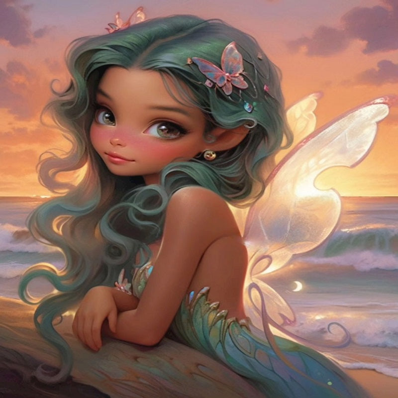 Diamond Painting - Full Square - Elf (30*40CM)