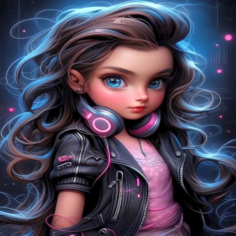 Diamond Painting - Full Square - little girl (30*40CM)