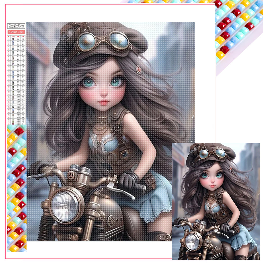 Diamond Painting - Full Square - little girl (30*40CM)