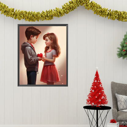 Diamond Painting - Full Square - Valentine's Day Couple (40*50CM)