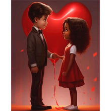 Load image into Gallery viewer, Diamond Painting - Full Square - Valentine&#39;s Day Couple (40*50CM)
