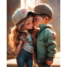 Load image into Gallery viewer, Diamond Painting - Full Square - Valentine&#39;s Day Couple (40*50CM)
