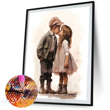 Load image into Gallery viewer, Diamond Painting - Full Square - Valentine&#39;s Day Couple (40*50CM)
