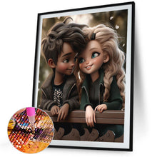 Load image into Gallery viewer, Diamond Painting - Full Square - Valentine&#39;s Day Couple (40*50CM)
