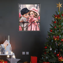 Load image into Gallery viewer, Diamond Painting - Full Square - Valentine&#39;s Day Couple (40*50CM)
