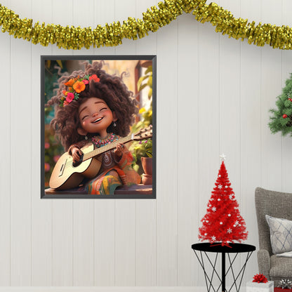 Diamond Painting - Full Square - little girl (40*50CM)