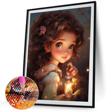 Load image into Gallery viewer, Diamond Painting - Full Square - little girl (40*50CM)
