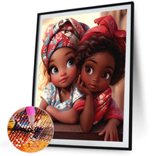 Load image into Gallery viewer, Diamond Painting - Full Square - little girl (40*50CM)
