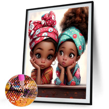 Load image into Gallery viewer, Diamond Painting - Full Square - little girl (40*50CM)
