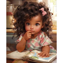 Load image into Gallery viewer, Diamond Painting - Full Square - little girl (40*50CM)
