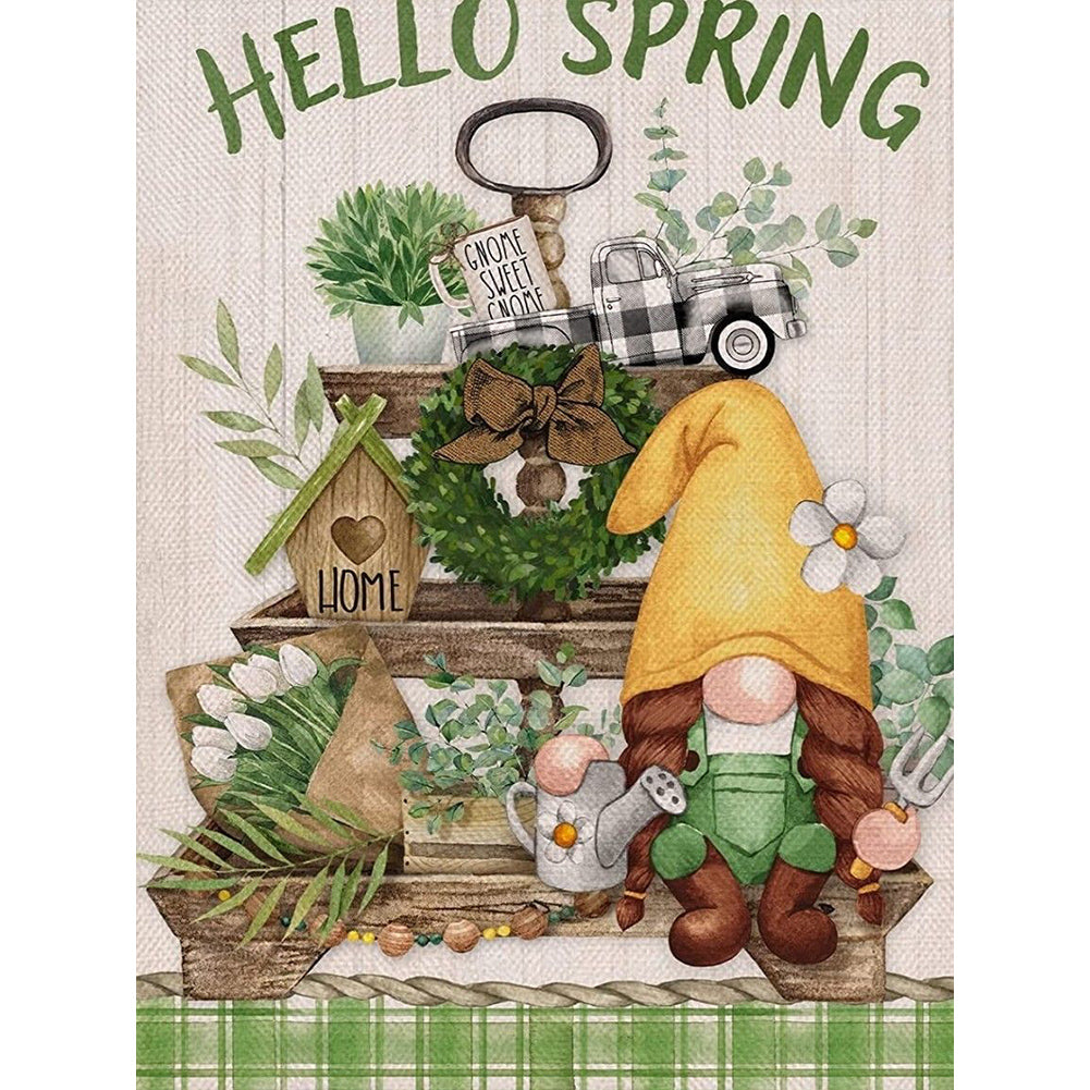 Diamond Painting - Full Round - Goblins and Spring (30*40CM)