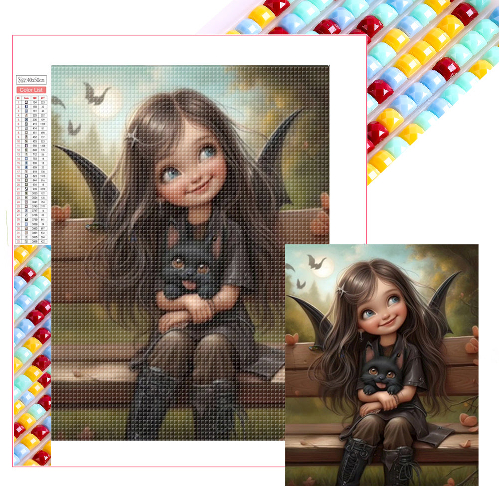 Diamond Painting - Full Square - Elf character series (40*50CM)