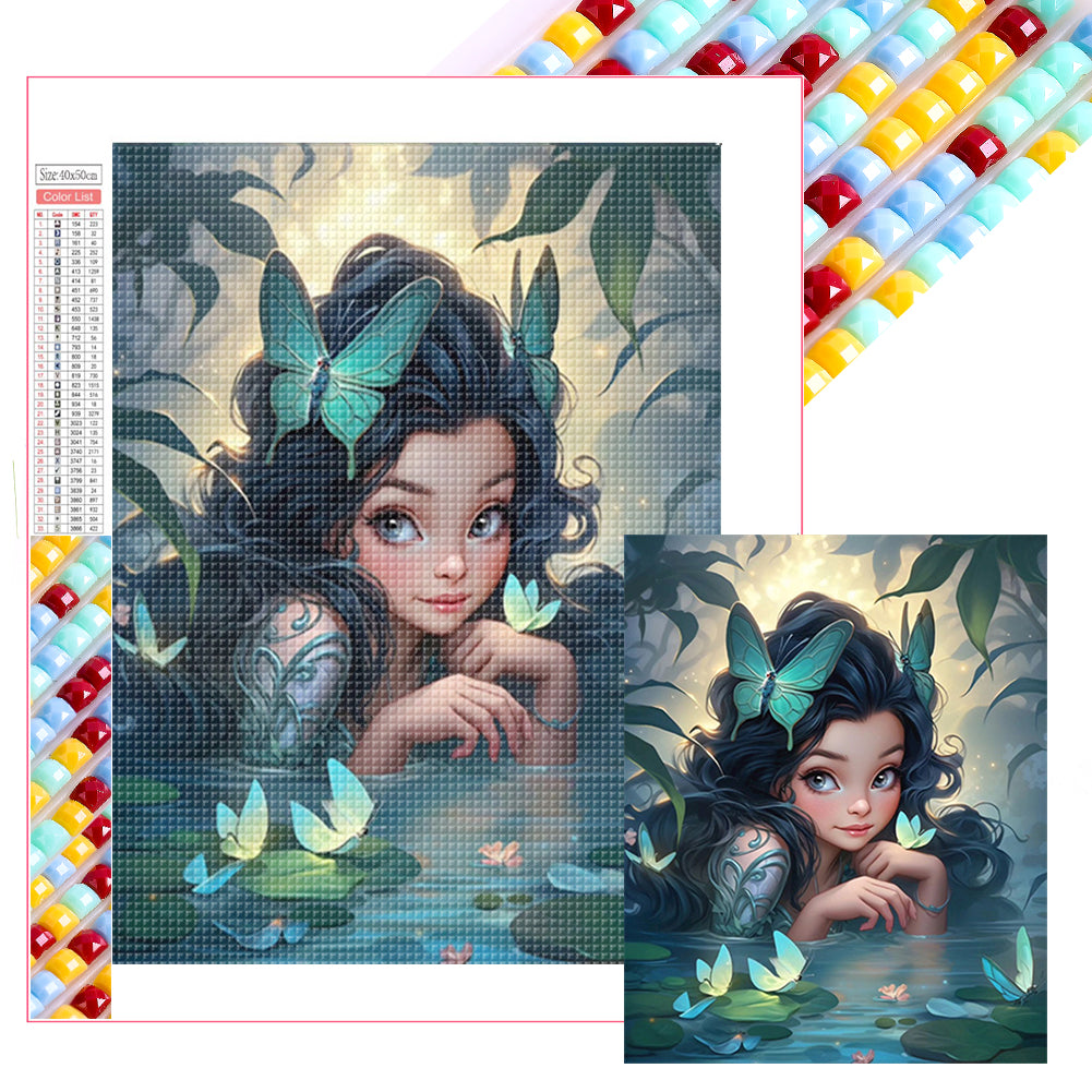 Diamond Painting - Full Square - Elf character series (40*50CM)
