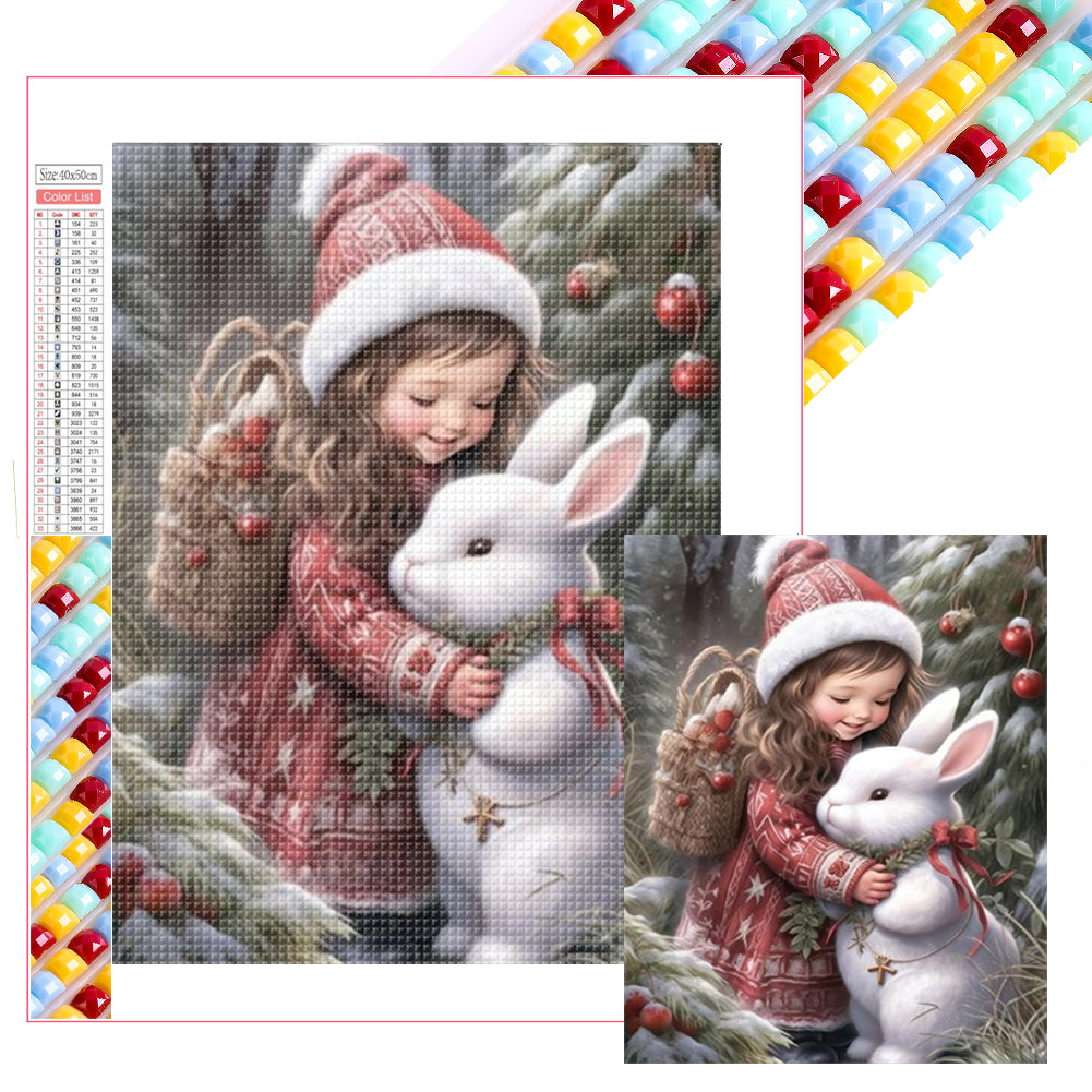 Diamond Painting - Full Square - noble girl (40*50CM)