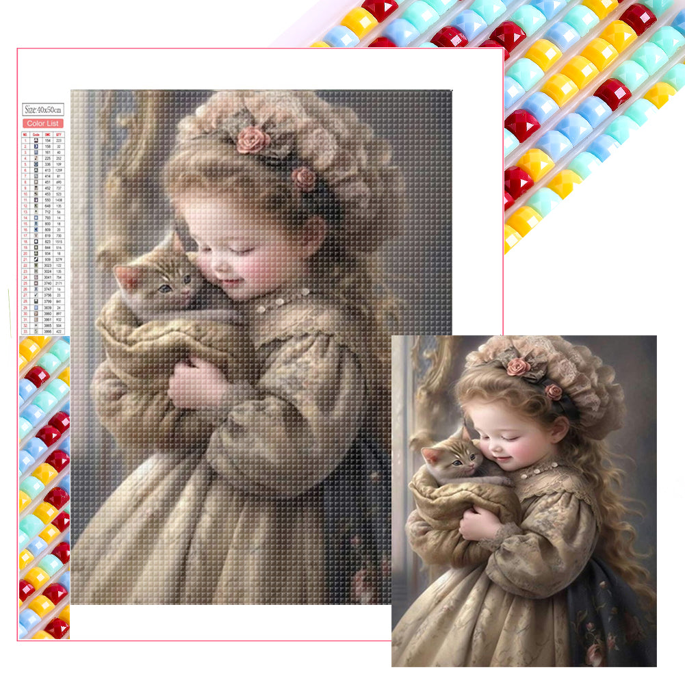 Diamond Painting - Full Square - noble girl (40*50CM)