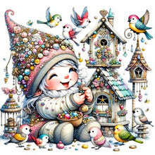 Load image into Gallery viewer, Diamond Painting - Full Round - Goblin and Bird&#39;s Nest (30*30CM)
