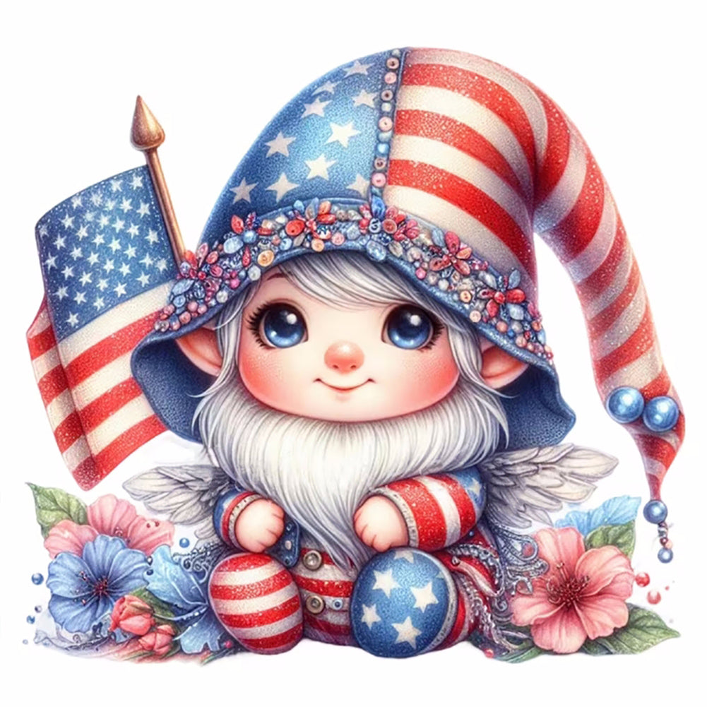 Diamond Painting - Full Round - flag goblin (30*30CM)
