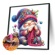 Load image into Gallery viewer, Diamond Painting - Full Round - Gnome making needlework (30*30CM)
