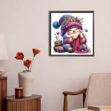 Load image into Gallery viewer, Diamond Painting - Full Round - Gnome making needlework (30*30CM)
