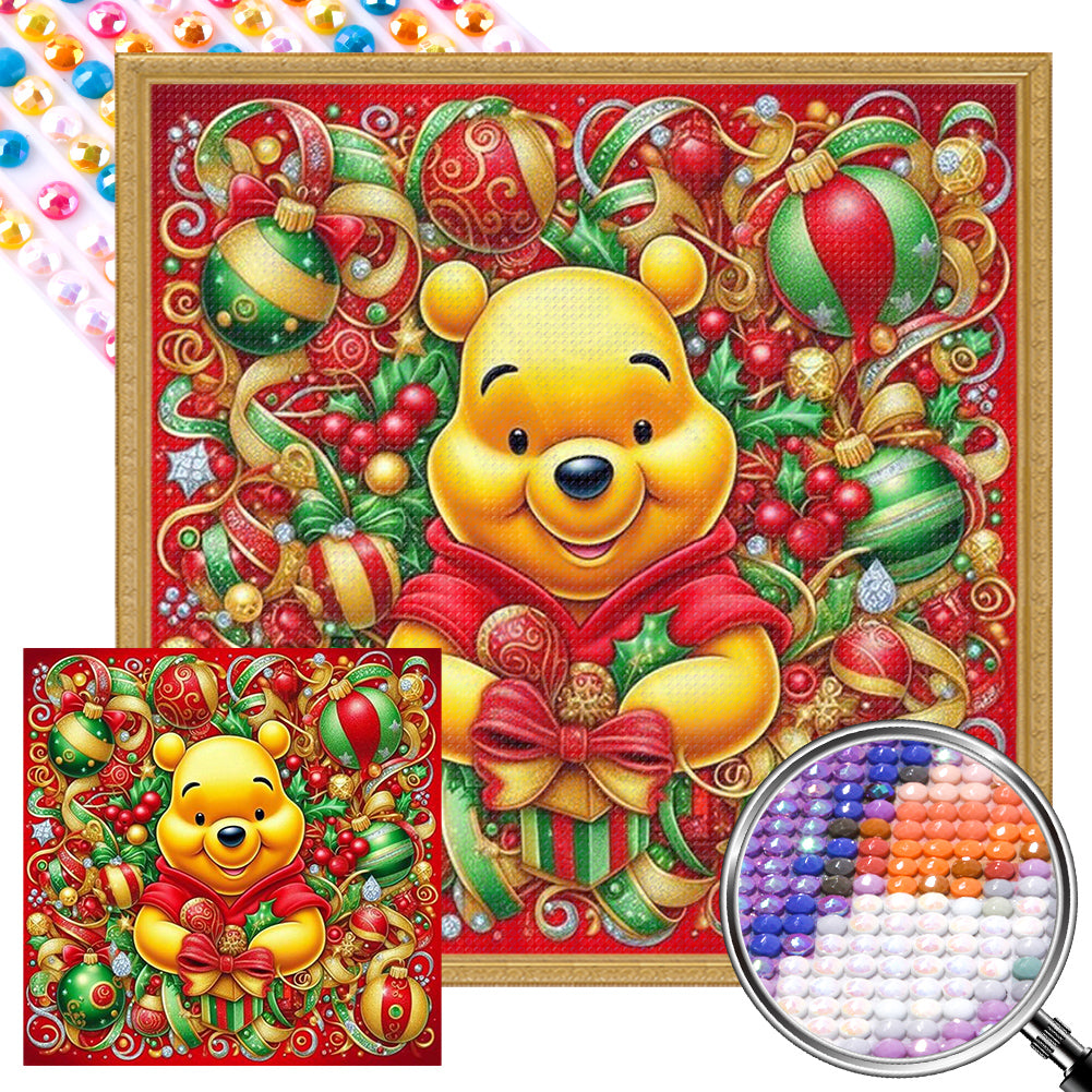 AB Diamond Painting - Full Round - Winnie the Pooh (40*40CM)