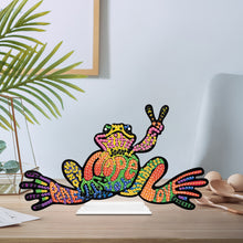 Load image into Gallery viewer, Handmade Acrylic Single-Sided Frog 5D DIY Diamond Art Tabletop Home Office Decor
