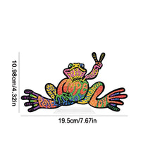 Load image into Gallery viewer, Handmade Acrylic Single-Sided Frog 5D DIY Diamond Art Tabletop Home Office Decor
