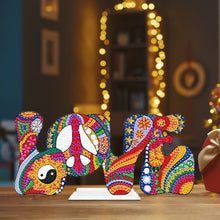 Load image into Gallery viewer, Single-Sided Love Letter Diamond Painting Desktop Ornaments Kit for Office Decor
