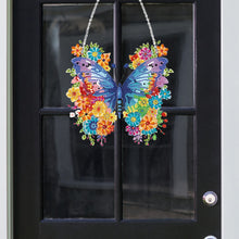 Load image into Gallery viewer, Handmade Acrylic Butterfly 5D DIY Diamond Painting Dots Pendant for Office Decor
