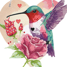 Load image into Gallery viewer, Acrylic Bird Single-Side 5D DIY Diamond Painting Dot Pendant Garden Window Decor
