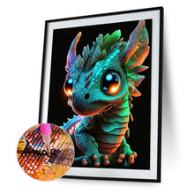 Load image into Gallery viewer, Diamond Painting - Full Round - little dinosaur (30*40CM)
