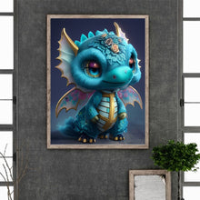 Load image into Gallery viewer, Diamond Painting - Full Round - little dinosaur (30*40CM)
