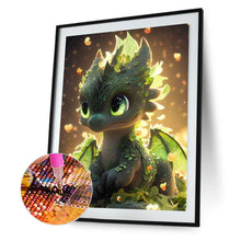 Load image into Gallery viewer, Diamond Painting - Full Round - little dinosaur (30*40CM)
