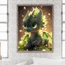 Load image into Gallery viewer, Diamond Painting - Full Round - little dinosaur (30*40CM)
