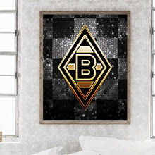 Load image into Gallery viewer, Diamond Painting - Full Round - Monchenglatbach logo (40*50CM)
