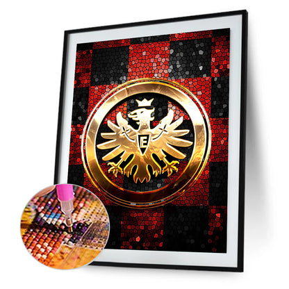 Diamond Painting - Full Round - frankfurt logo (40*50CM)